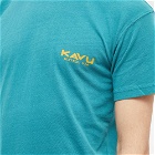 KAVU Men's Busy Livin T-Shirt in Deep Lake