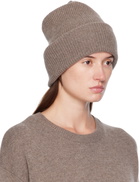 LISA YANG Taupe 'The Stockholm' Beanie