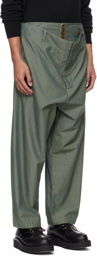 Vivienne Westwood Green Alien Trousers