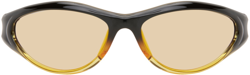 【黄色】bonnie clyde BONNIE CLYDE Black & Yellow Angel Sunglasses Bonnie Clyde