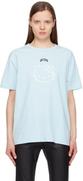 GCDS Blue Loose T-Shirt