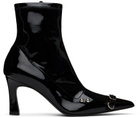Justine Clenquet Black Patti Boots