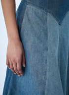 Levi's Paneled Denim Midi Skirt
