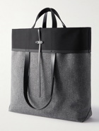 Maison Margiela - Cotton-Canvas, Leather and PVC Tote Bag