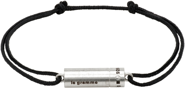 Photo: Le Gramme Cable Cord 'le 5g' Bracelet