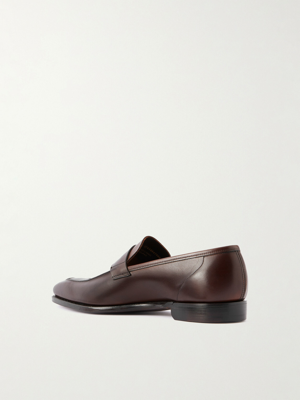 George Cleverley - George Leather Penny Loafers - Brown