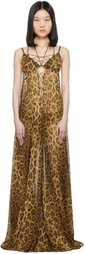 La Perla Brown & Black Spirito Libero Cover Up