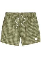 Boss Vibe Printed Shell Swim Shorts Green