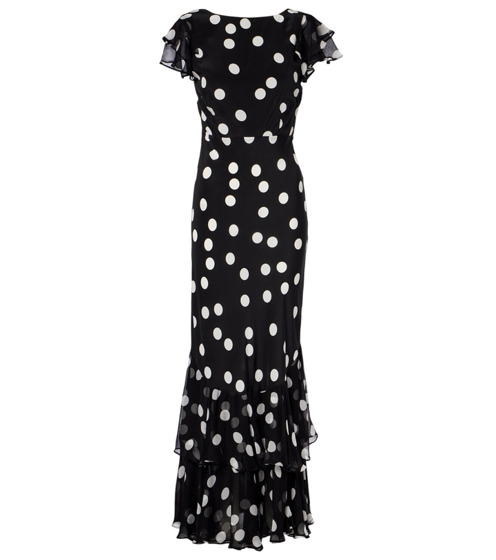 knee length dresses for ladies Ordinia Gown in Mila Leopard Brown main image 0