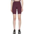 Girlfriend Collective Purple High-Rise Bike Shorts