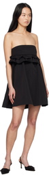 Kika Vargas Black Nicole Minidress