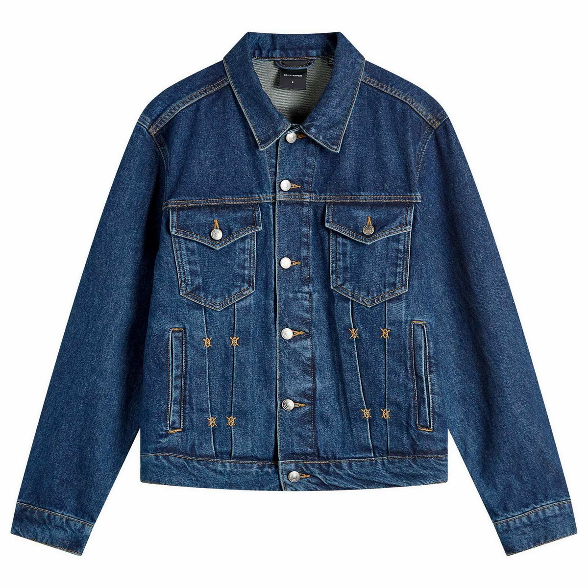 Daily Paper Women's Bomi Denim Jacket in Blue