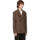 Maison Margiela Brown Wool Blazer