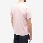 The Real McCoy's Men's Joe McCoy Pocket T-Shirt in Pink