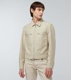 Tom Ford - Brushed cotton blouson jacket