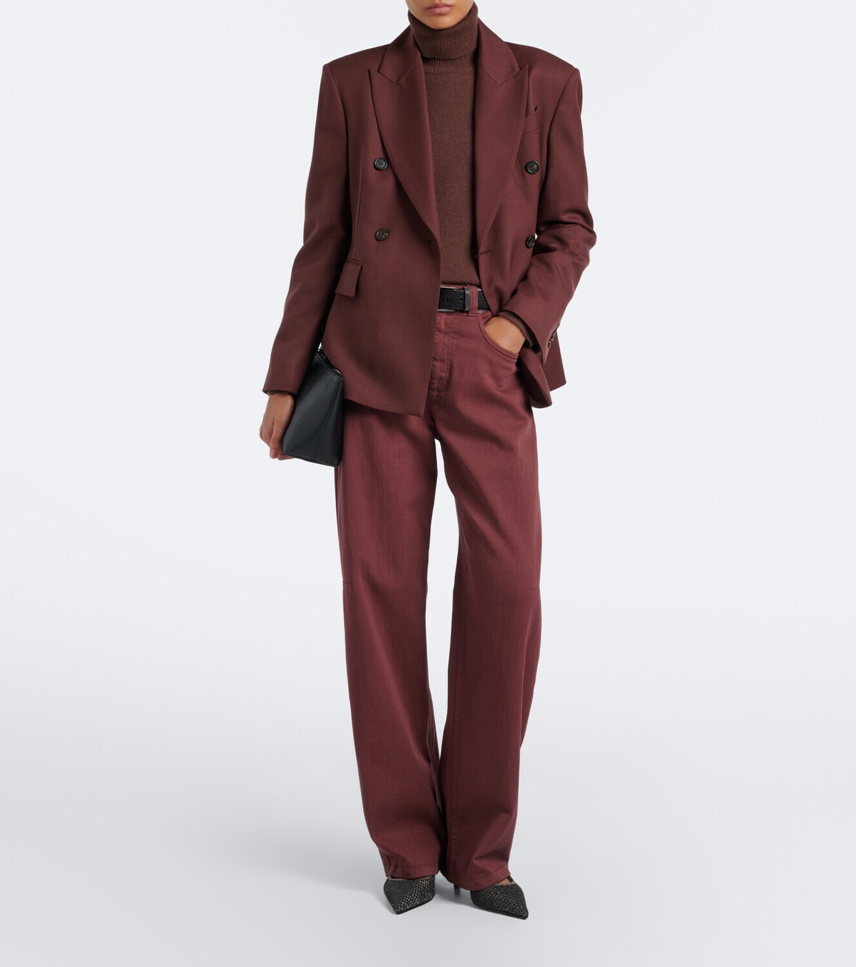 Brunello Cucinelli Monili barrel-leg jeans