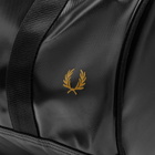 Fred Perry Men's 2-Way Barrel Backpack in Black 