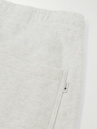 NN07 - Tapered Cotton-Blend Jersey Sweatpants - Gray