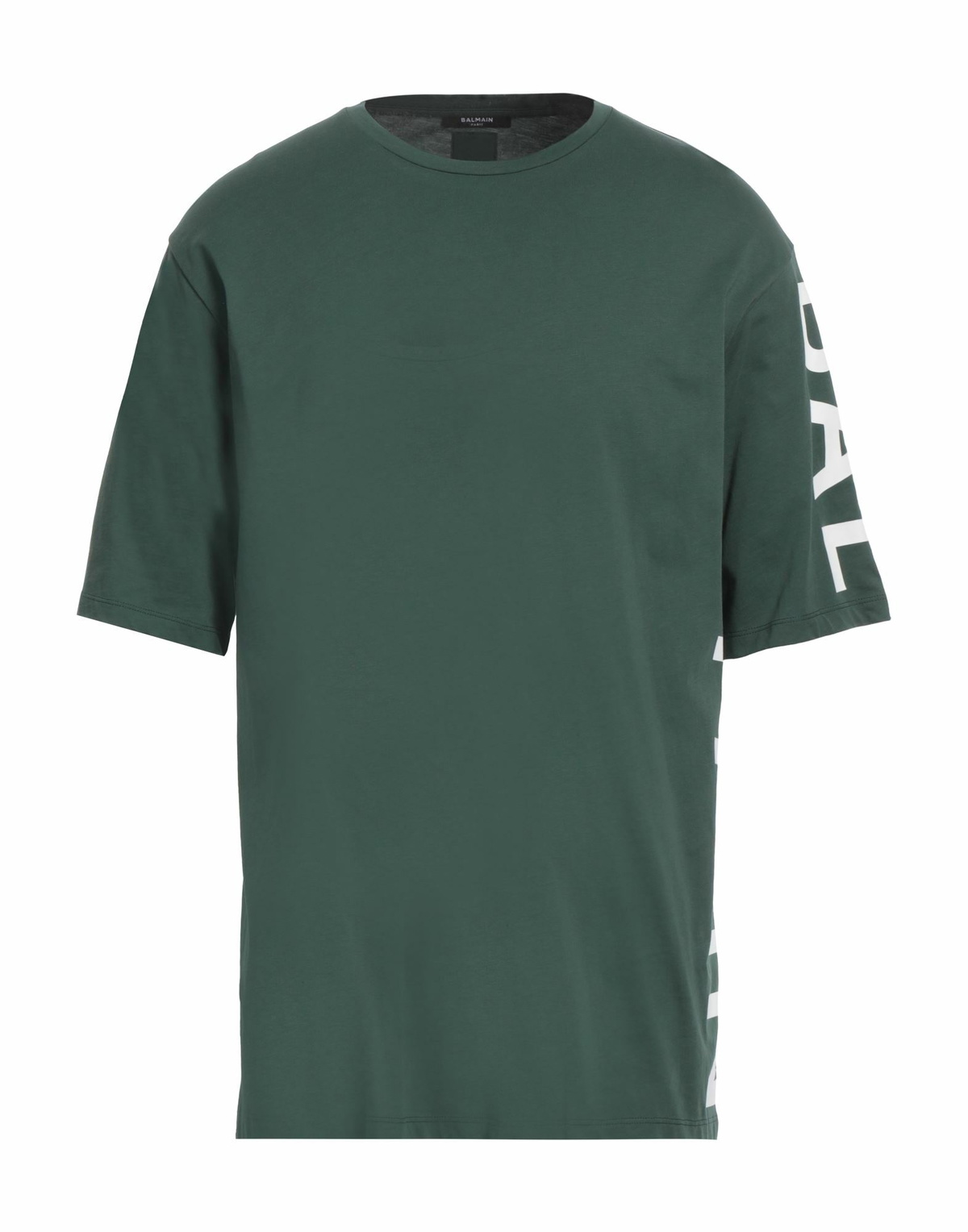 Balmain Mens T-shirt Dark in Green