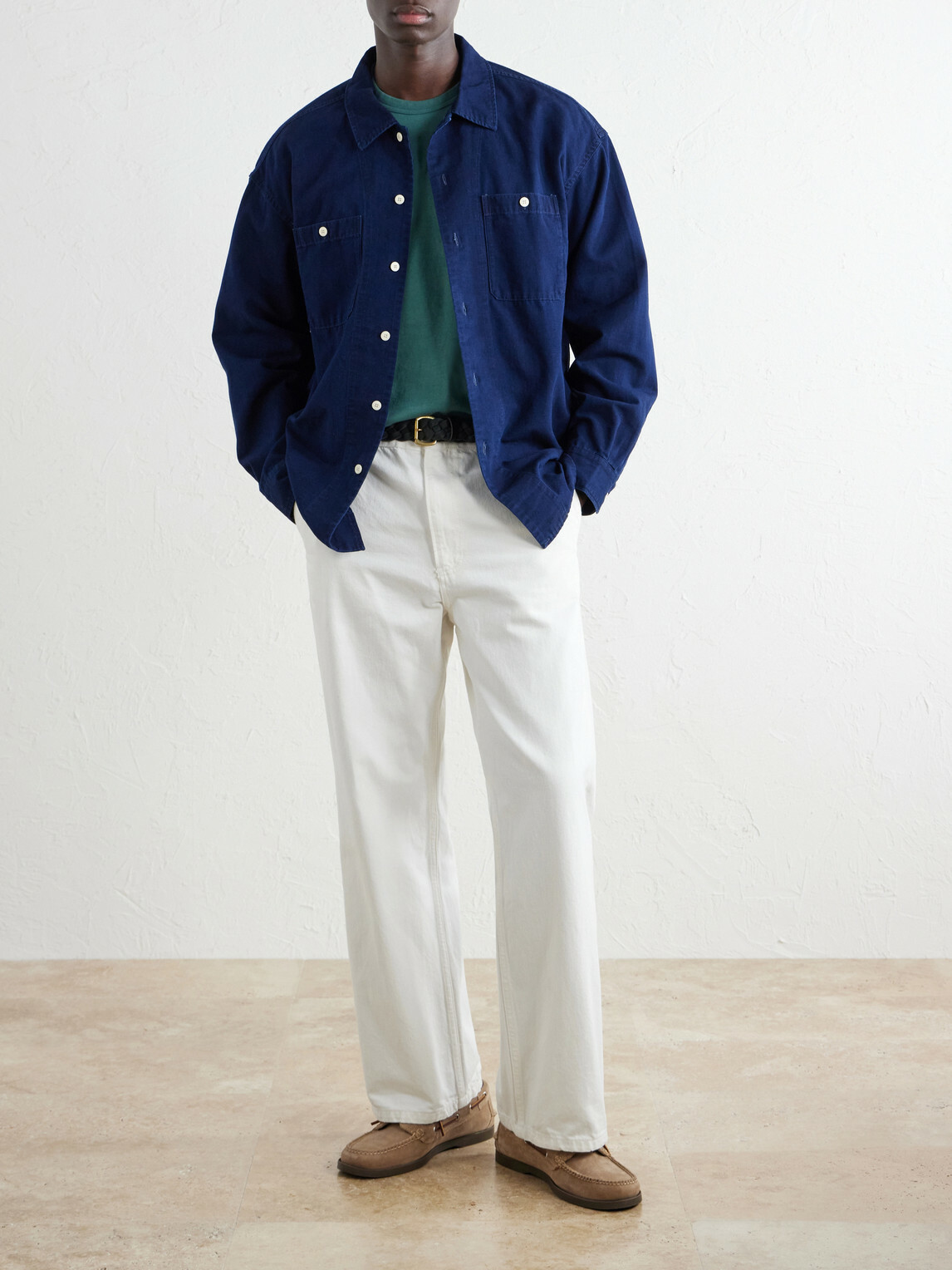 Visvim - Lumber Cotton-Flannel Shirt - Blue
