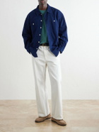 Visvim - Lumber Cotton-Flannel Shirt - Blue
