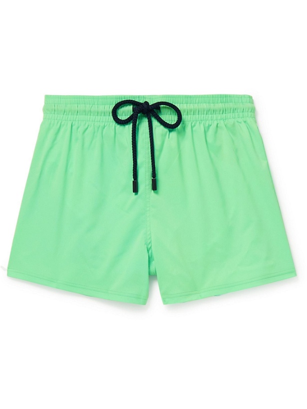 Photo: VILEBREQUIN - Man Short-Length Swim Shorts - Green
