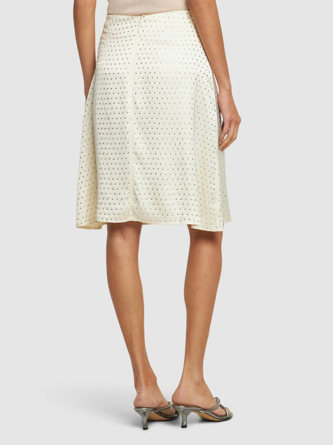 WEWOREWHAT Embellished Skirt