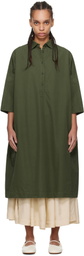 CASEY CASEY Green February Midi Dress