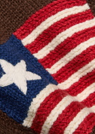 Cherry Los Angeles 1 Star Embroidered Cotton-knit Jacket Brown