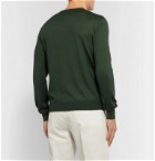 Charvet - Cashmere and Silk-Blend Sweater - Green