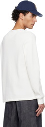 Polo Ralph Lauren White Authentic Waffle Henley