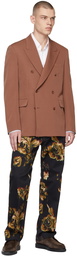 Paul Smith Black 'Disrupted Rose' Trousers