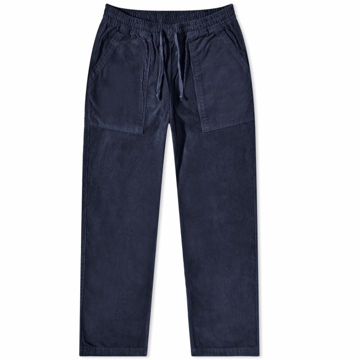 Photo: Service Works Men's Classic Corduroy Chef Pant in Navy