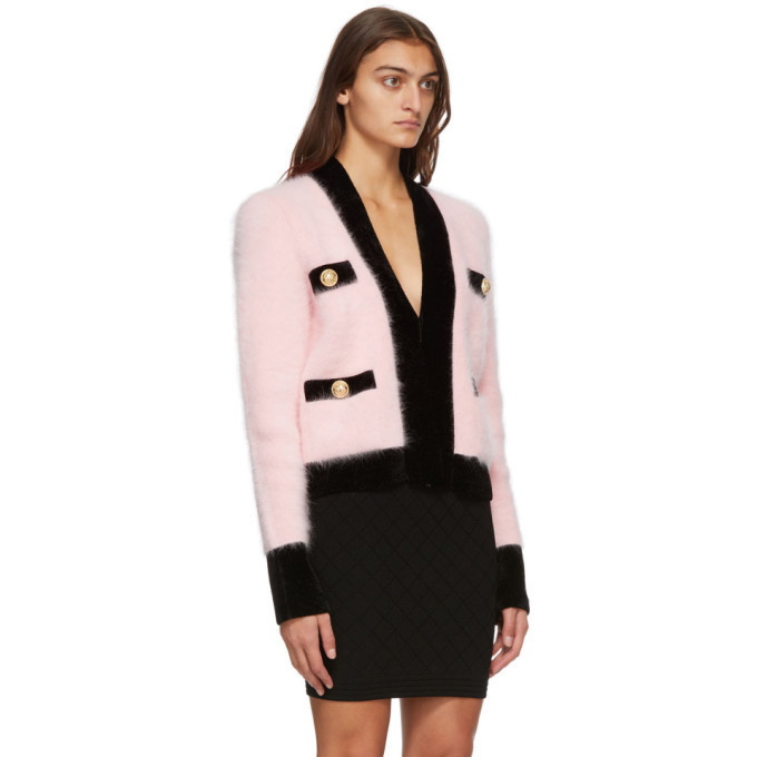 Joules Jacket Hartwell Pink tweed check Wool Riding blazer Velvet