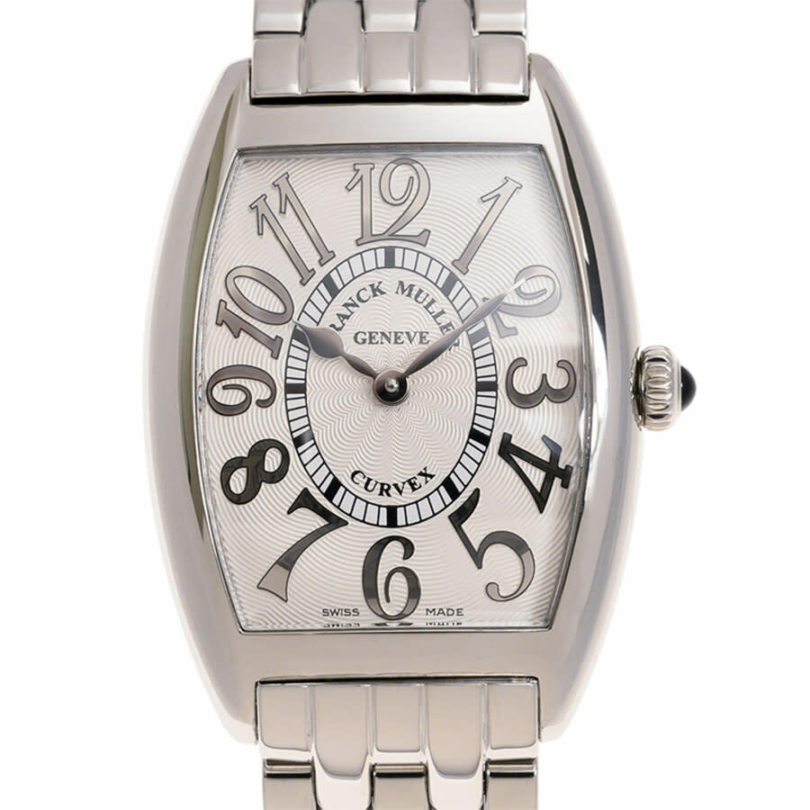 Franck Muller Cintree Curvex Quartz White Dial Unisex Watch 1752BQZREL(AC)