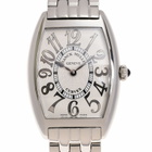 Franck Muller Cintree Curvex Quartz White Dial Unisex Watch 1752BQZREL(AC)