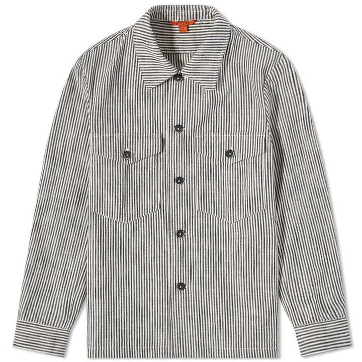 Photo: Barena Striped Overshirt