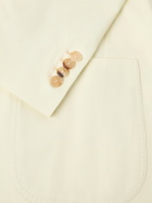 De Petrillo - Cotton-Twill Suit Jacket - Neutrals