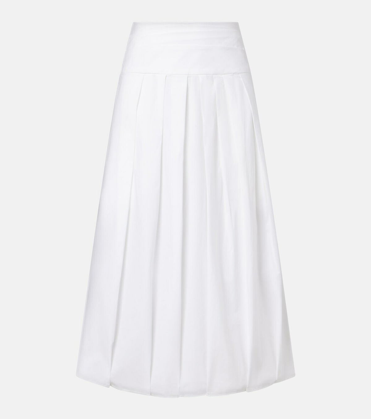 Proenza Schouler White Label Nessa cotton-blend maxi skirt
