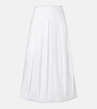 Proenza Schouler White Label Nessa cotton-blend maxi skirt