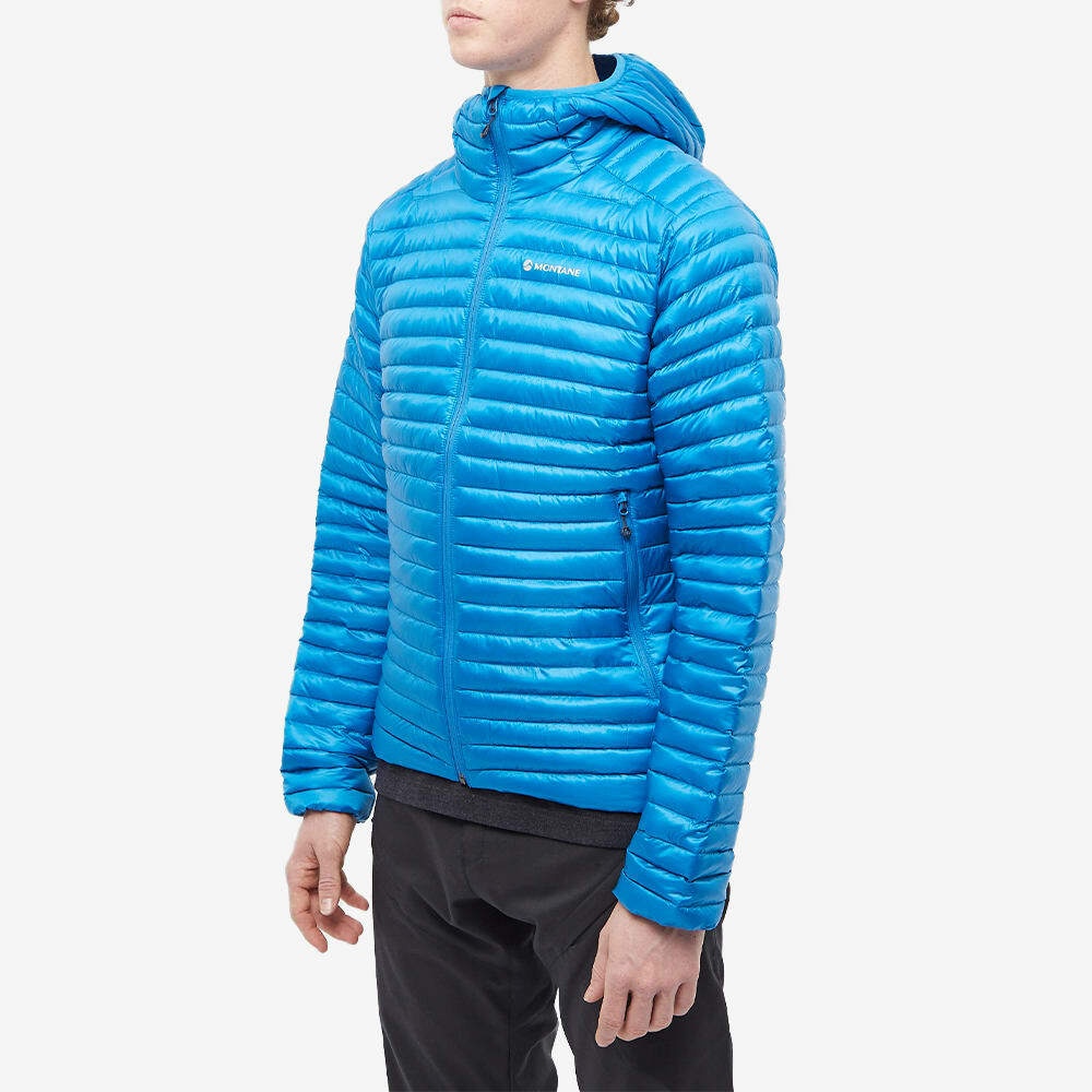 Montane Womens Anti-Freeze Hooded Down Jacket in Eclipse Blue