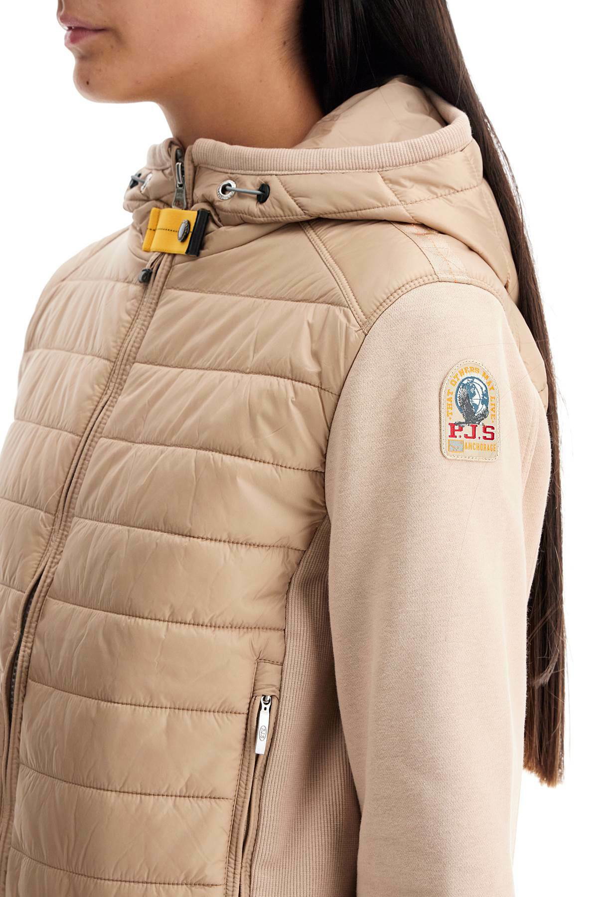 PARAJUMPERS｜JACKETS (CAELIE (25SS-PWHYFP31-541)) CAELIE - HYBRID SWEAT BLACK | Parajumpers®