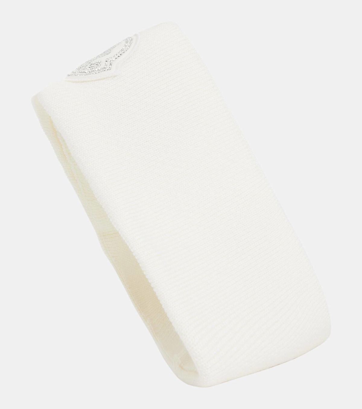 Moncler Logo virgin wool headband