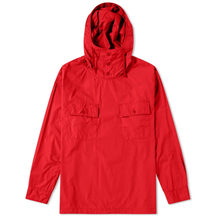 Photo: Engineered Garments Cagoule Shirt Jacket Red
