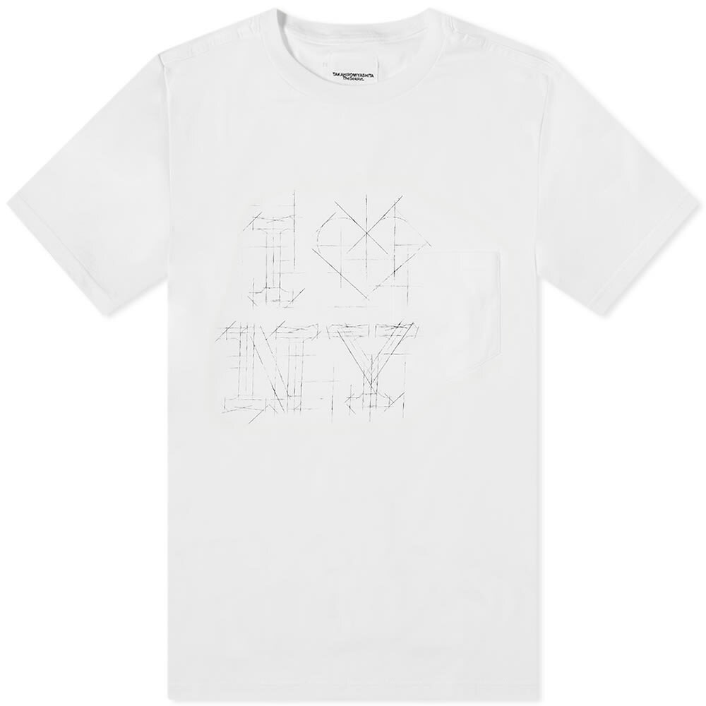TAKAHIROMIYASHITA TheSoloist. Men's I Love NY T-Shirt in White ...