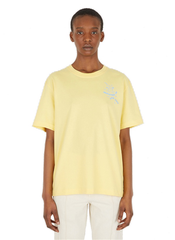 Photo: Moister in Sun Out T-Shirt in Yellow