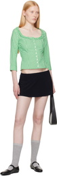 Sandy Liang Navy Mondo Skort