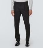 Brunello Cucinelli Wool and silk twill pants