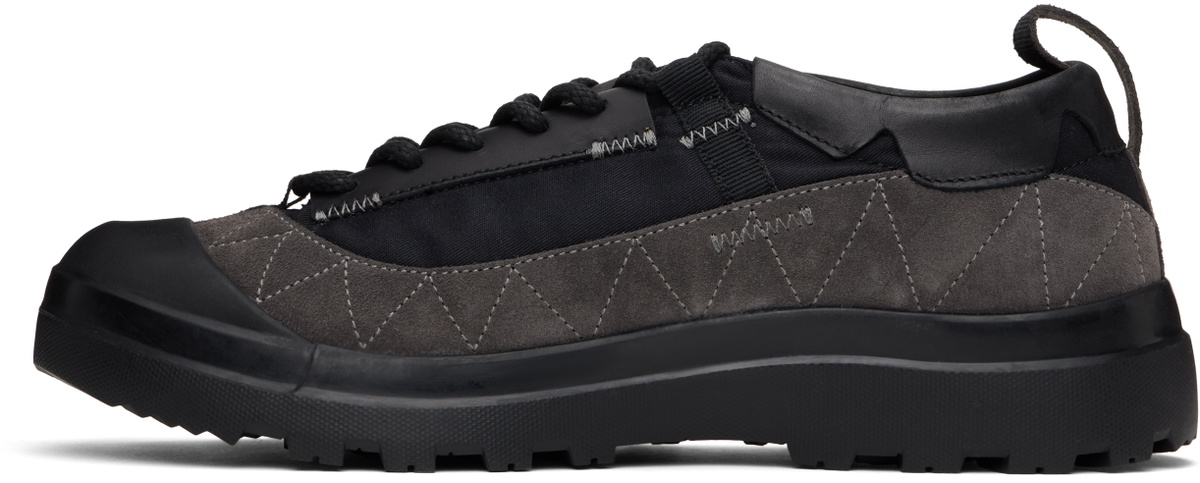 RANRA Black & Gray Kalt Sneakers
