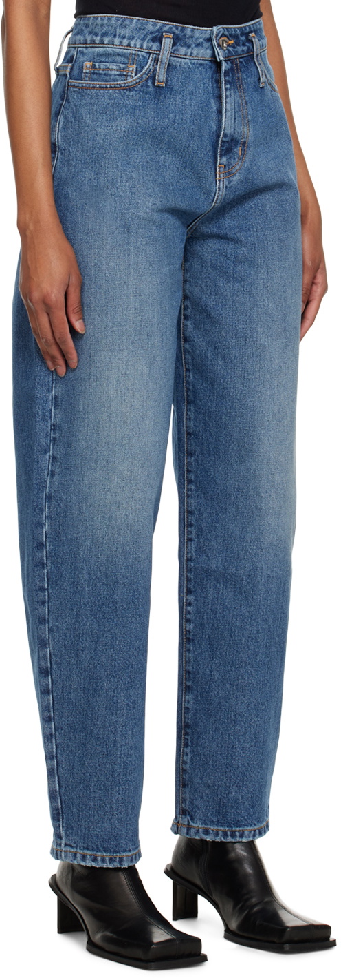 HALFBOY Blue Oversized Jeans